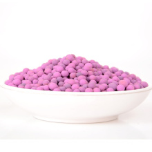 Chinese Factory 3-5mm Purple Sphere KMnO4 Activated Alumina Ball For Sale